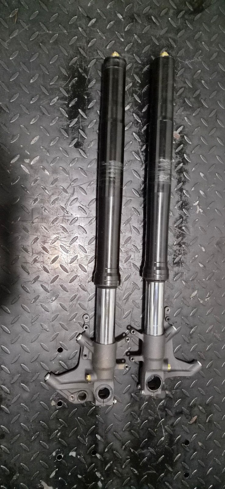 Voorvork poten suzuki bking abs, Ophalen of Verzenden