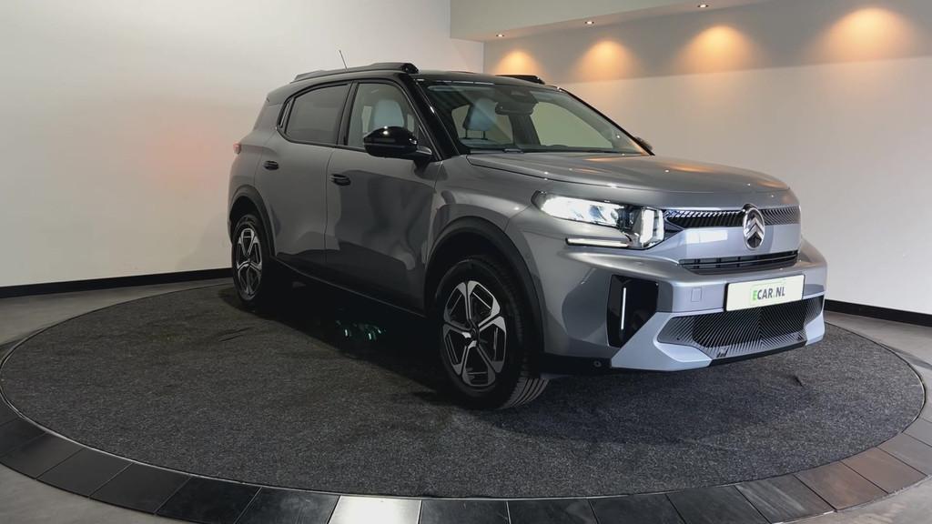 Citroën Ë-C3 Aircross Max 113pk Comfort Range 44 kWh | 11k, Stof, Gebruikt, 44 kWh, Grijs