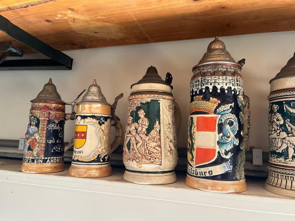 Te koop oude bierpullen, Ophalen, Gebruikt