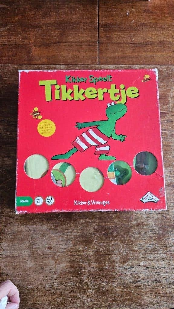 Kikker - Tikkertje bordspel, Hobby en Vrije tijd, Een of twee spelers, Ophalen of Verzenden, Gebruikt, Identity Games