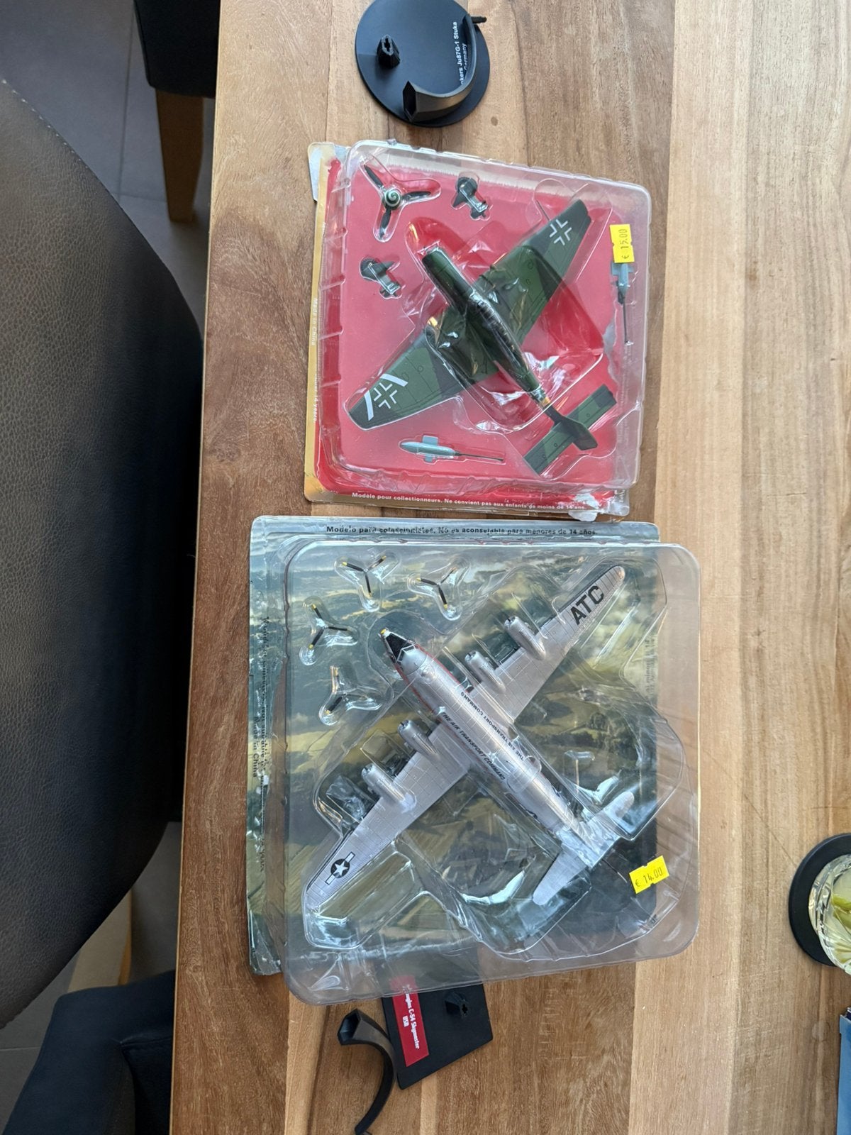 2x atalya diecast 1/72 en 1/144, Ophalen, Zo goed als nieuw, 1:72 tot 1:144, Overige merken