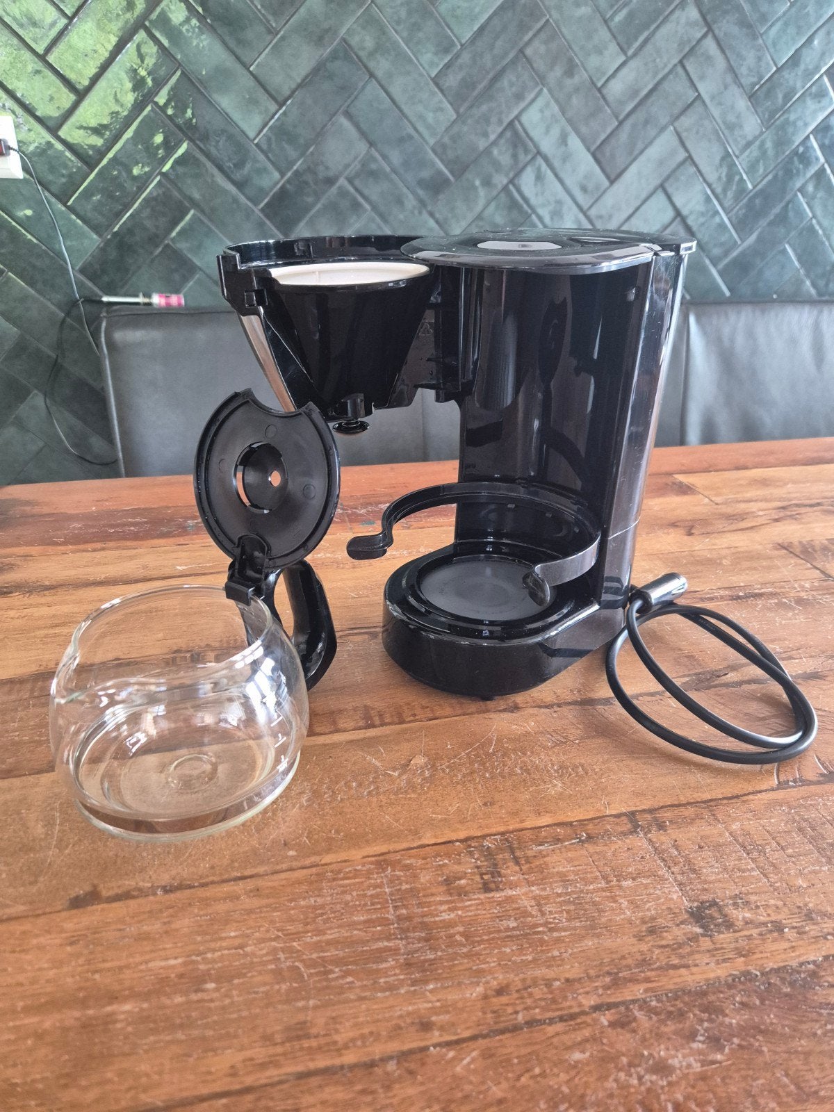 Dometic 12 volt koffiemachine voor auto, boot of camper, Ophalen, Gebruikt, Koffiemachine, Gemalen koffie