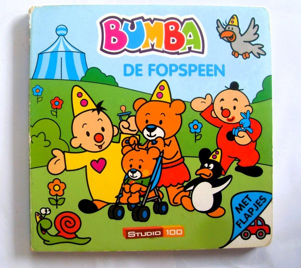 Bumba Flapjesboek - de Fopspeen - studio 100, Ophalen of Verzenden, Gelezen, Studio 100