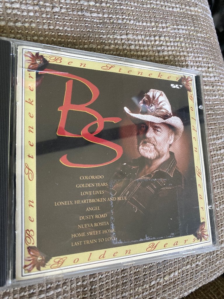 Ben Steneker - Golden Years CD (Country/Schlager), Inclusief doosje, Ophalen of Verzenden, Zo goed als nieuw, Verzamelalbum