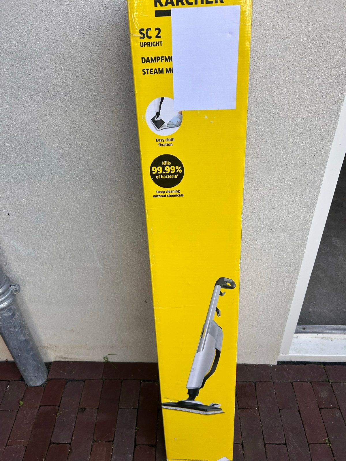 Kärcher SC 2 Upright EasyFix Stoomreiniger - Nieuw in doos, Ophalen, Kärcher, Nieuw, Stoomreiniger