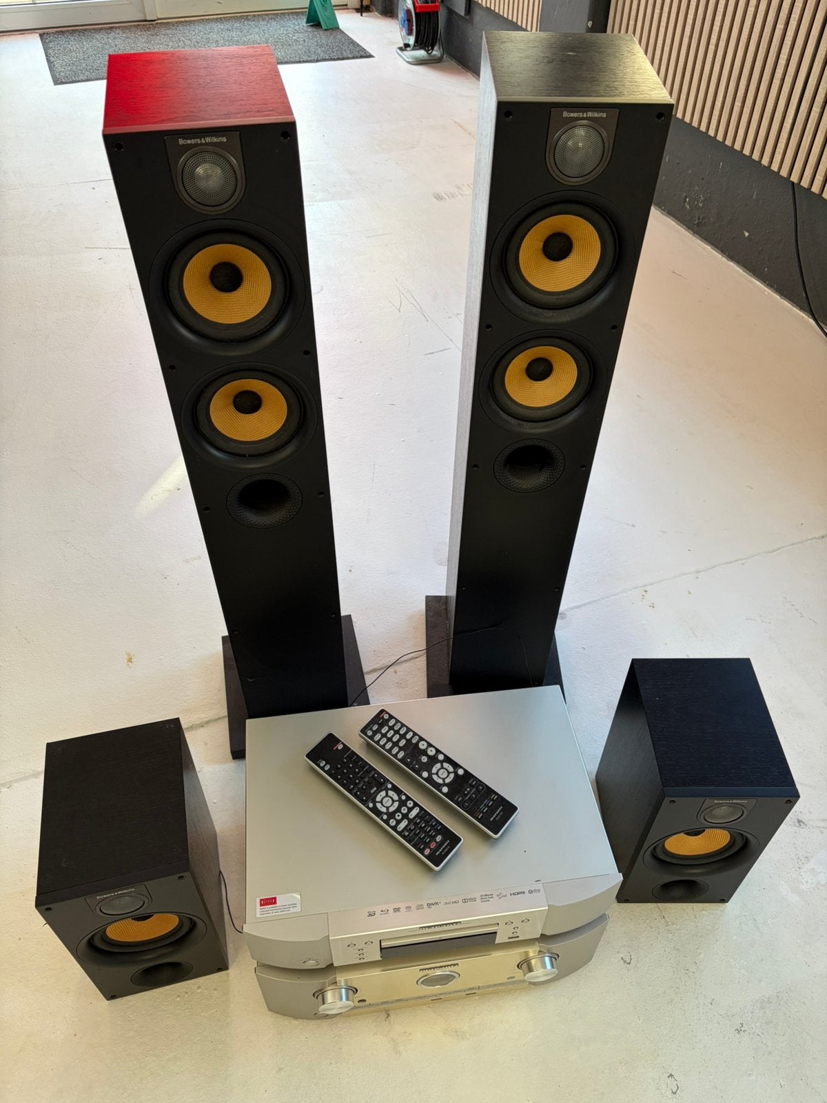 Bowers & Wilkins / Marantz, Gebruikt, Bluetooth, Bowers & Wilkins (B&W), Surroundset