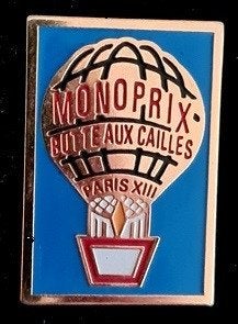 Monoprix ballon pin, Verzenden, Nieuw, Transport, Speldje of Pin