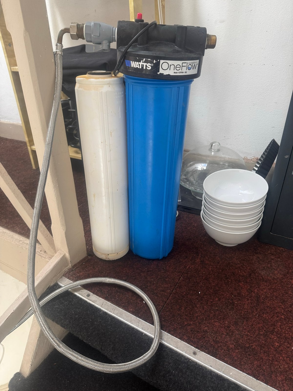 Watts OneFlow waterontharder (excl. filter), Ophalen, Gebruikt, Waterontharder met zout