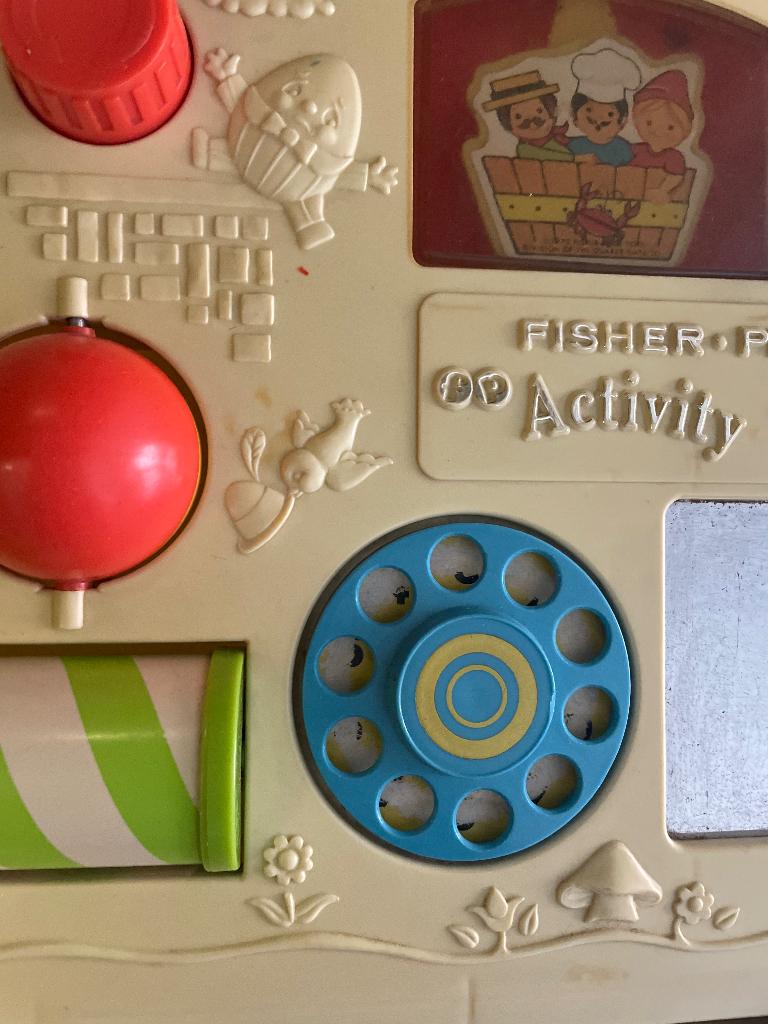 Fisherprice busy bord box speelgoed, Kinderen en Baby's, Speelgoed | Fisher-Price, Ophalen of Verzenden, Gebruikt, Speelset
