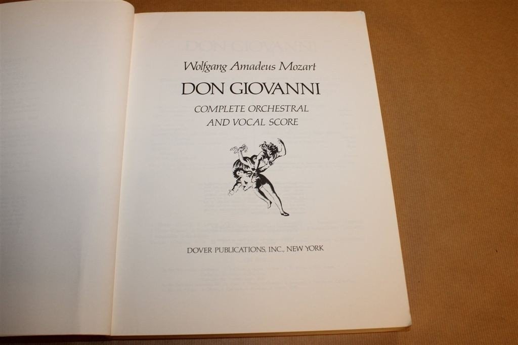 Don Giovanni — Complete Orkestscore [EN] Mozart, Ophalen of Verzenden, Gebruikt, Artiest of Componist, Klassiek