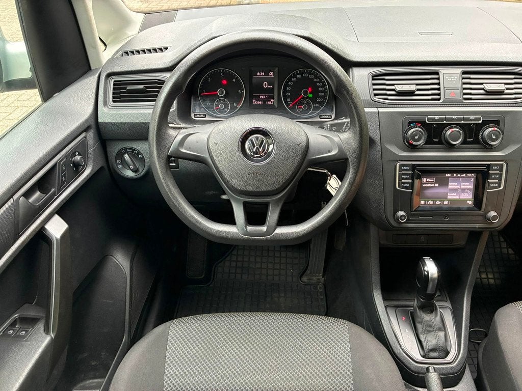 Volkswagen Caddy 2.0 TDI L2 Maxi Highline I Automaat, Auto's, Stof, Gebruikt, 4 cilinders, 150 pk