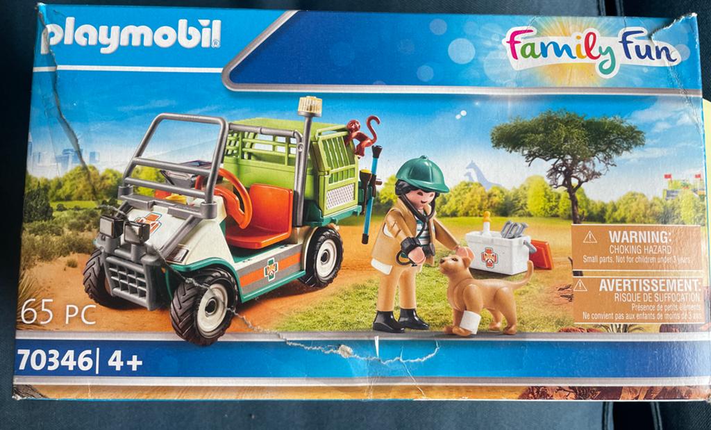 Playmobil Family Fun 70346: Dierentransportwagen, Kinderen en Baby's, Speelgoed | Playmobil, Ophalen of Verzenden, Gebruikt, Los playmobil