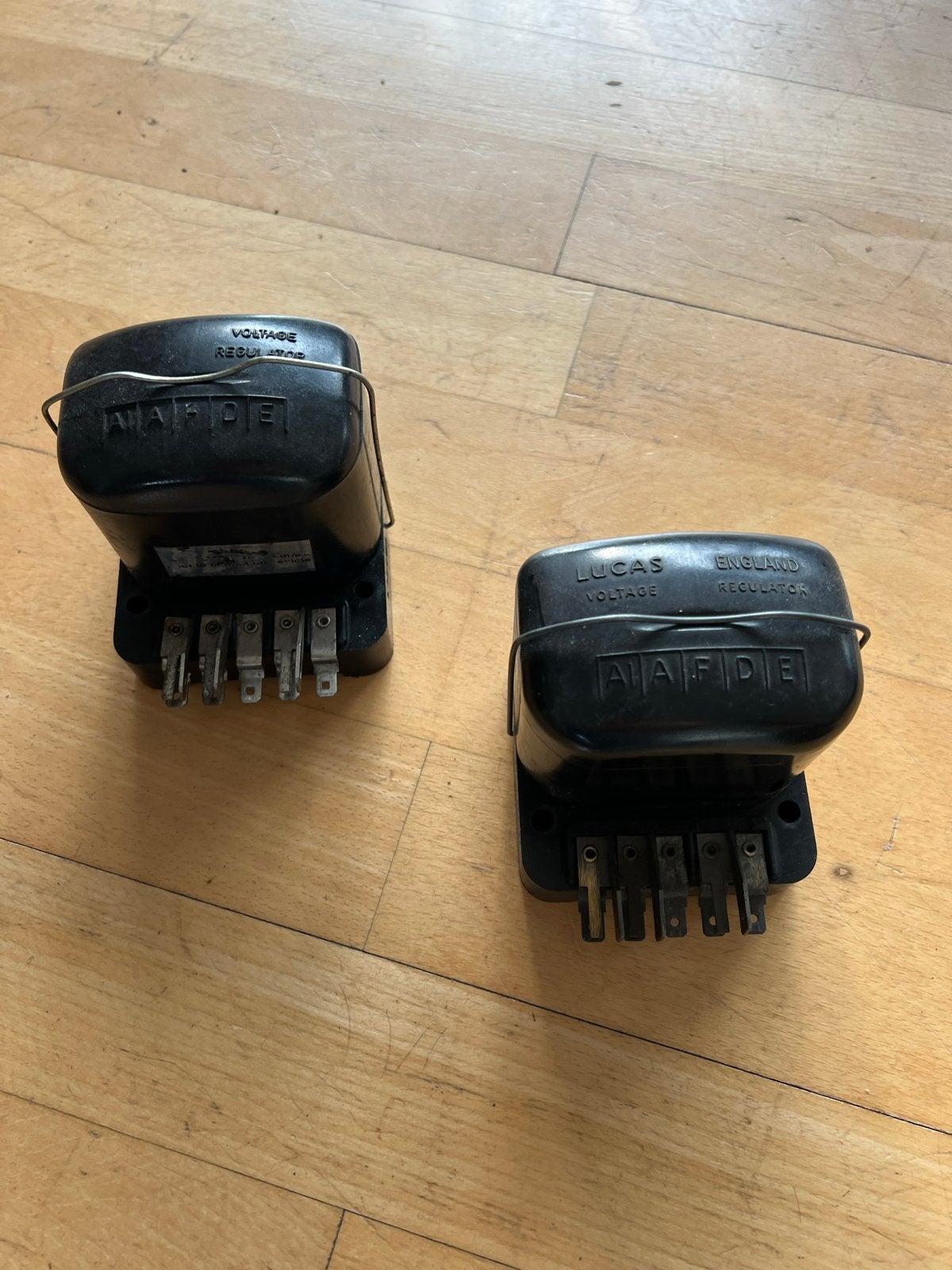 Triumph TR3-TR4(A) spanningsregelaar, Ophalen of Verzenden, Gebruikt, Oldtimer onderdelen
