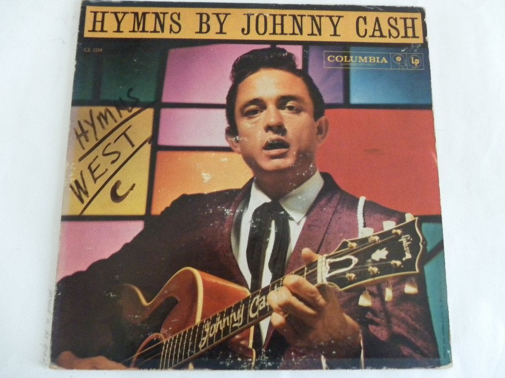 LP Johnny Cash - Hymns By Johnny Cash, LP, Gebruikt, Reissue, Ophalen of Verzenden