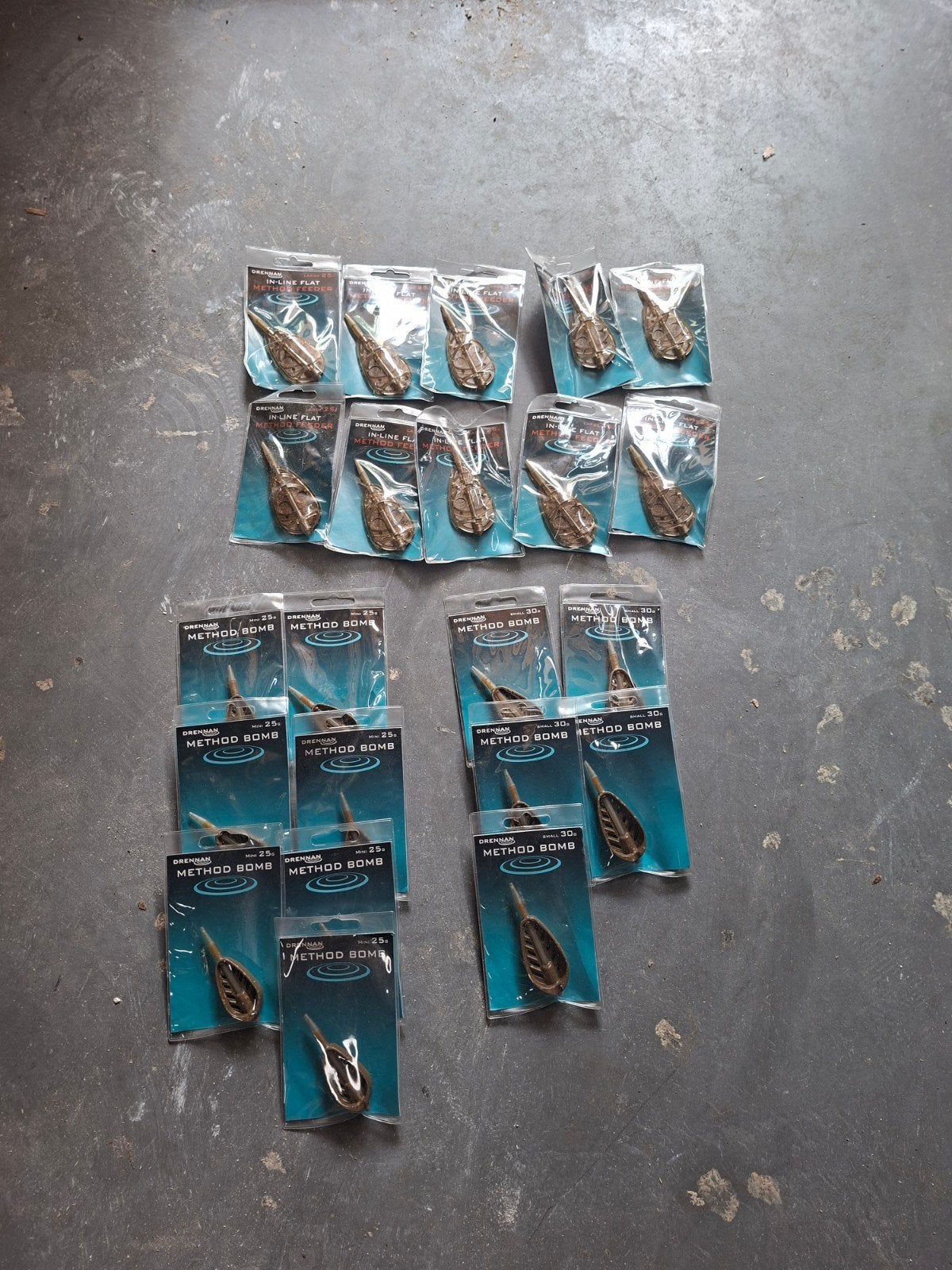 Drennan Flat Bomb Feeder (12st.), Watersport en Boten, Overige typen, Nieuw, Ophalen of Verzenden, Drennan