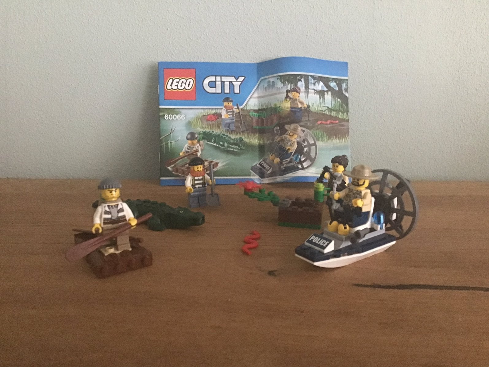 Lego City 60066 - Swamp Police Starter Set, Ophalen of Verzenden, Gebruikt