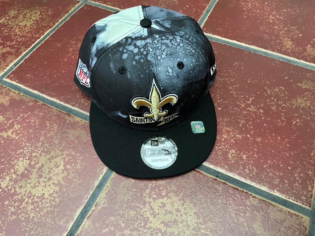 New Era 9Fifty New Orleans Saints Nfl Team Cap/Pet Sidelin, New Era 9Fifty New Orleans Saints Nfl Team Cap/Pet Sidelin, Nieuw
