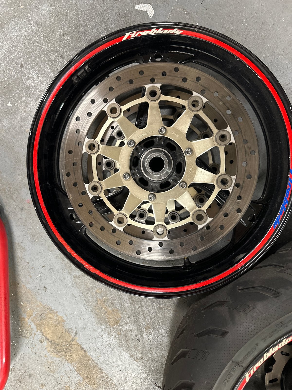 Honda CBR1000RR Fireblade Velgen (2004-2007), Ophalen, Gebruikt