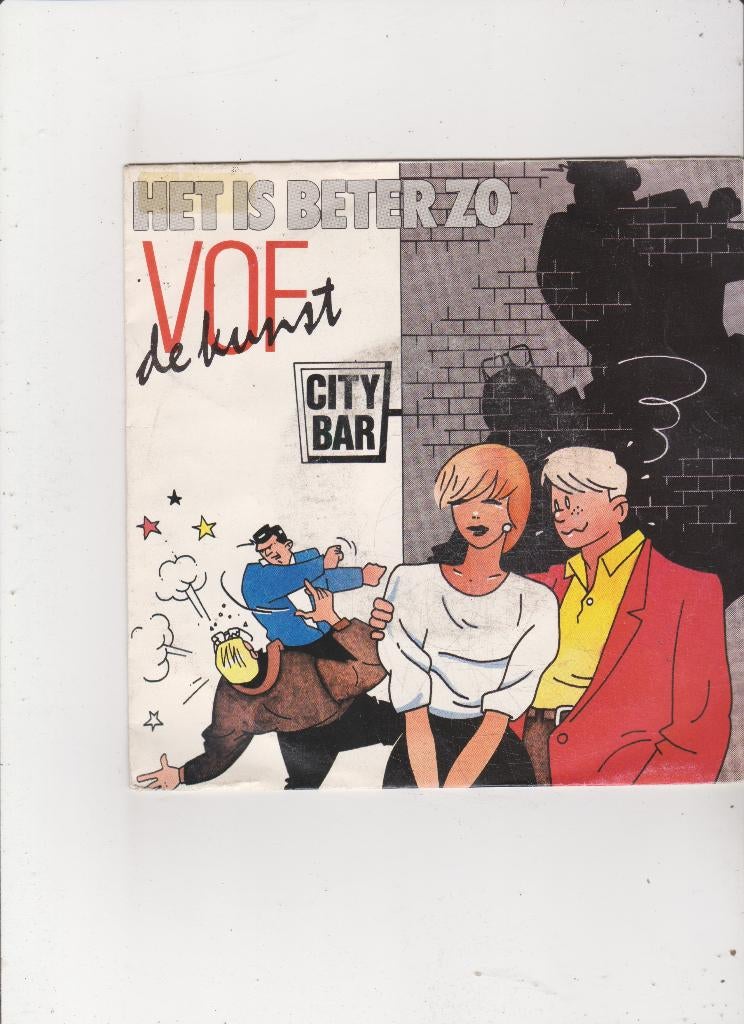 Single V.O.F. de Kunst - Het is beter zo, Ophalen of Verzenden, Gebruikt, Nederlandstalig