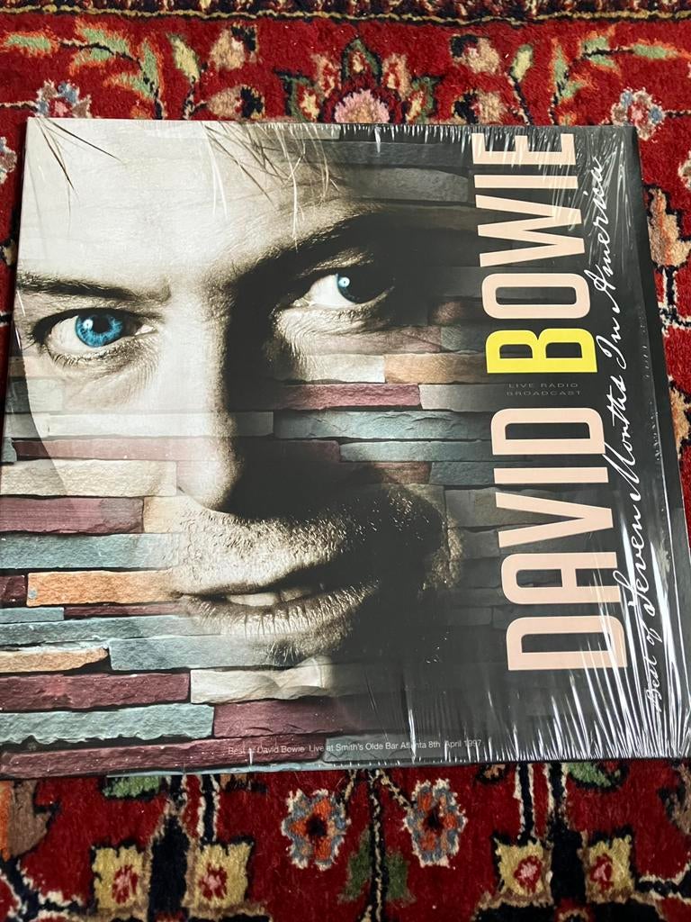 David Bowie Best of Seven Days in America, Ophalen of Verzenden, Zo goed als nieuw, 12 inch, Poprock