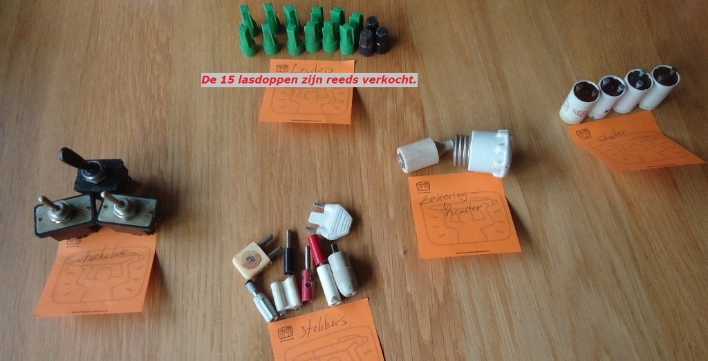 Te koop diverse gebruikte elektrotechnische materialen., Ophalen of Verzenden, Zo goed als nieuw, Overige merken, Overige typen