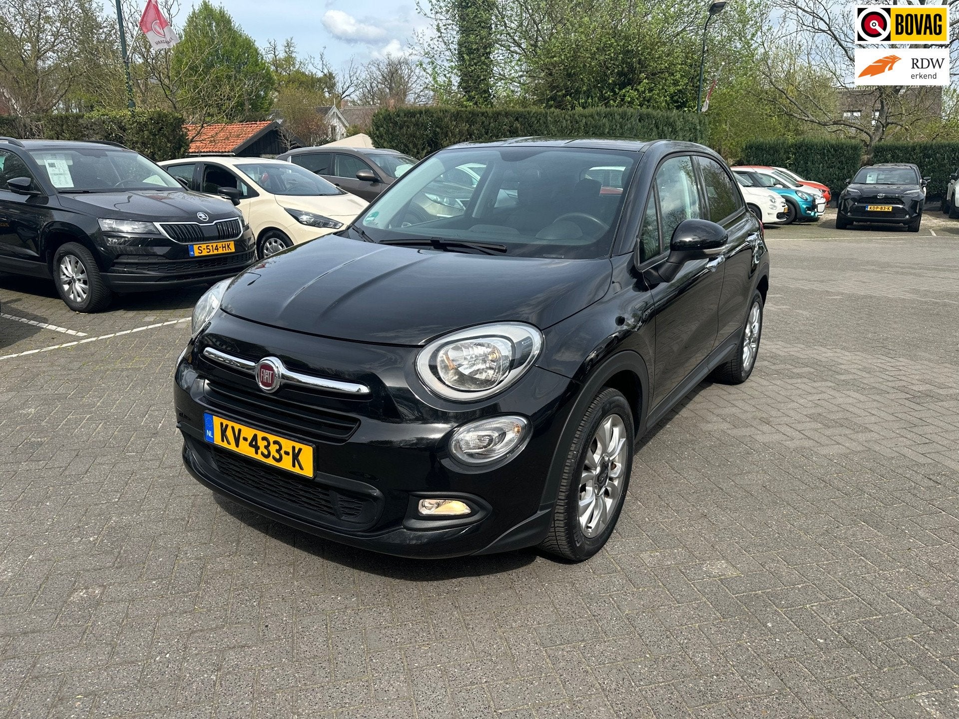 Fiat 500 X 1.4 Turbo MultiAir PopStar, Auto's, Voorwielaandrijving, Dealer onderhouden, Gebruikt, 4 cilinders