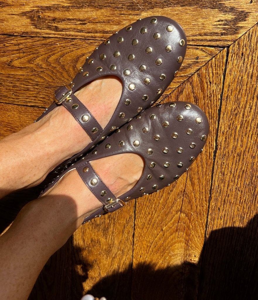 Sissy Boy echte leren bruine ballerina’s met studs maat 37, Kleding | Dames, Bruin, Nieuw, Sissy-Boy, Ballerina's