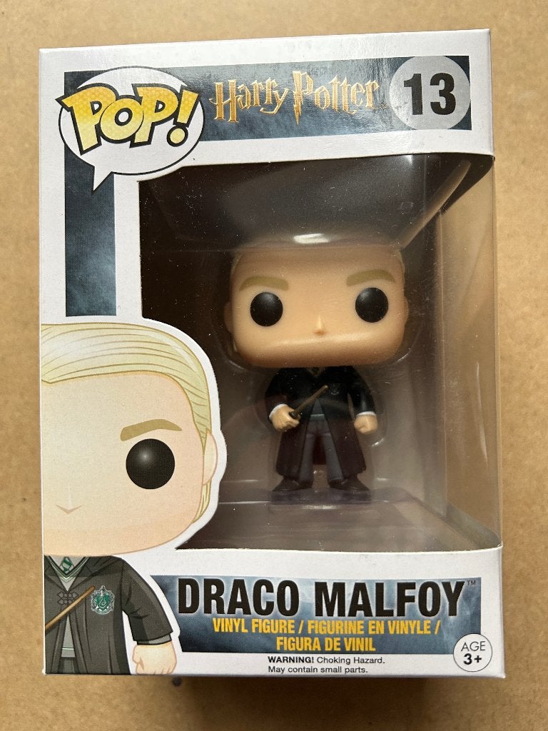Funko Pop! Harry Potter Nr. 13 Draco Malfoy, Verzenden, Zo goed als nieuw, Beeldje of Buste