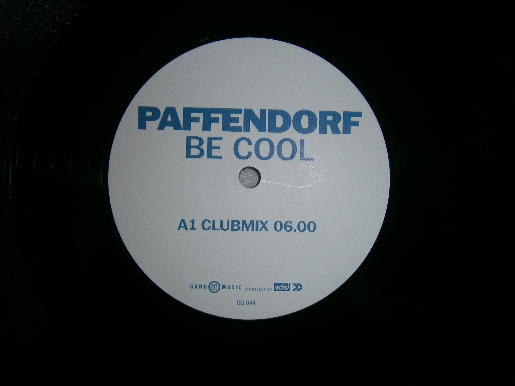 Paffendorf – Be Cool. 2001. Promo. Tech Trance , Hard Trance, Ophalen, Trance, Zo goed als nieuw, Inclusief binnenhoes