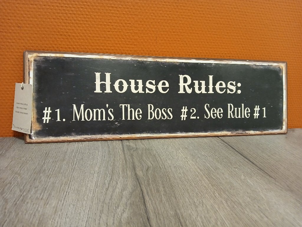 Wandbord, Metaal, Meerkleurig, Nieuw, Ophalen of Verzenden