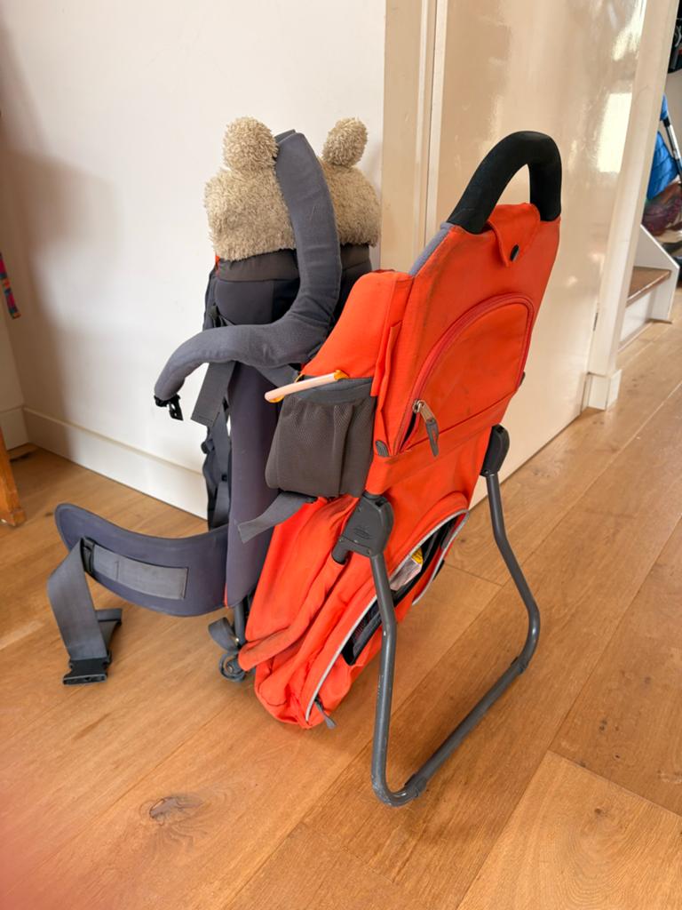 Vaude Rugdrager - Comfortabel en Veilig voor Wandelingen, Gebruikt, Rug, Draagzak, Ophalen