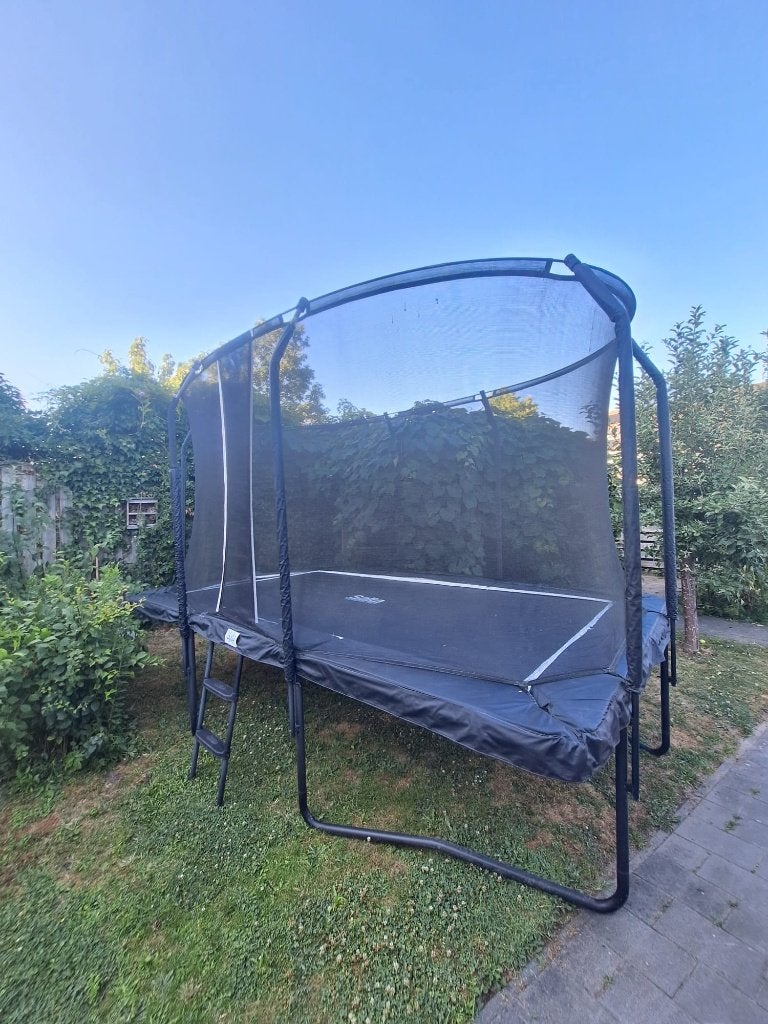 Trampoline Salta (Afmetingen 396x244), Ophalen, Gebruikt