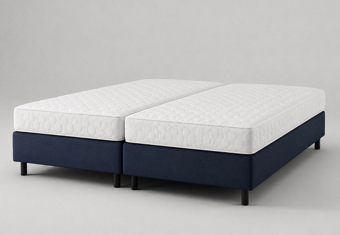 Elektrisch verstelbare boxspring 180x200 - Type Callisto, Huis en Inrichting, Slaapkamer | Bedden, Ophalen, Blauw, Tweepersoons