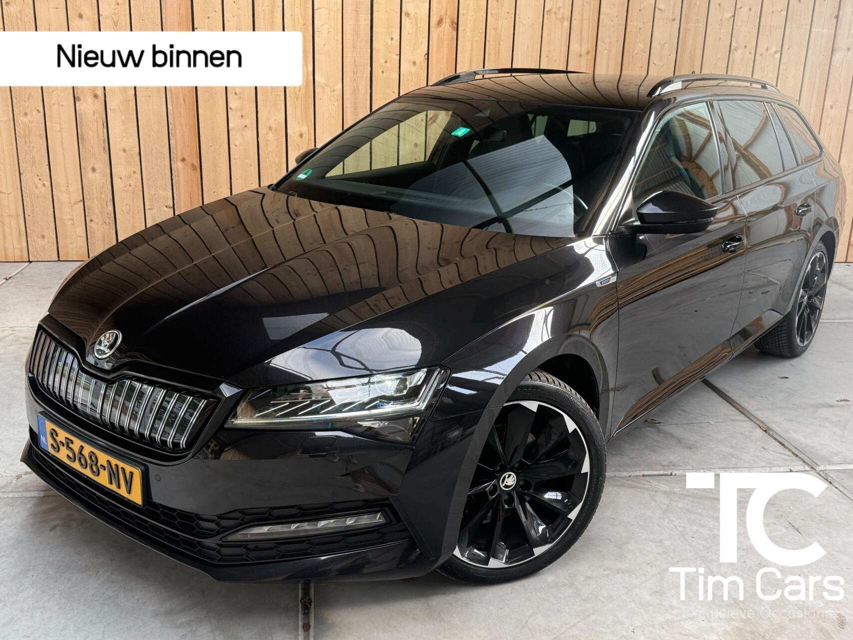 Skoda Superb Combi 1.4 TSI iV Sportline Business Automaat |, Auto's, Gebruikt, Euro 6, 4 cilinders, Automatische klimaatregeling