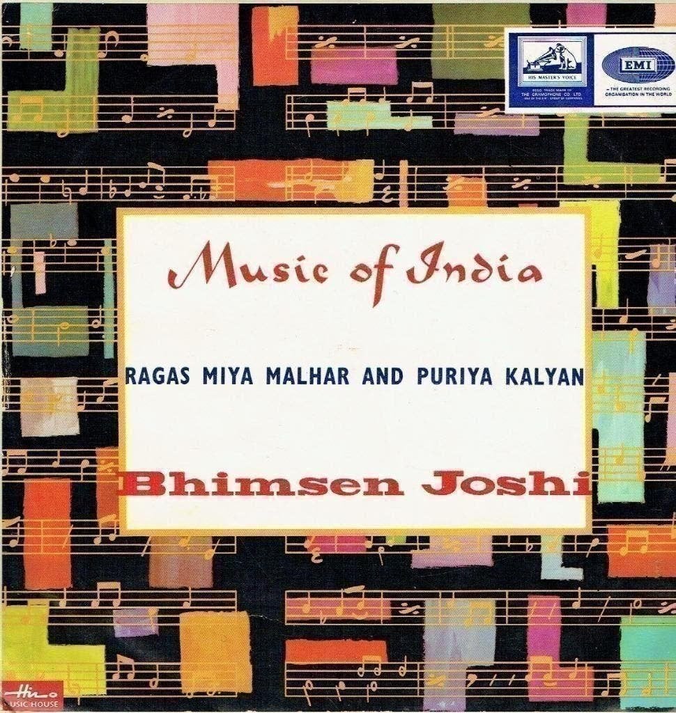 Bhimsen Joshi-Music Of India Ragas Miya Malhar Puriya Kalyan, Ophalen of Verzenden, Zo goed als nieuw, 12 inch