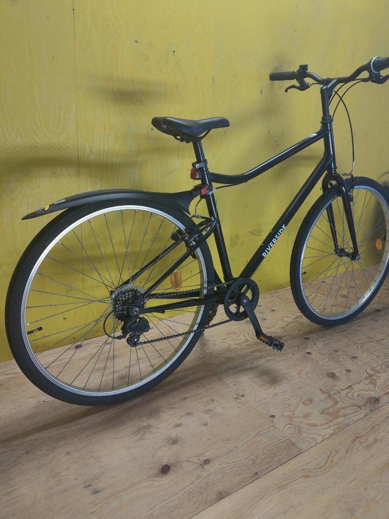 Riverside RS100 Heren Zwart 54cm, Fietsen en Brommers, Fietsen | Mountainbikes en ATB, Gebruikt, Overige merken, 53 tot 57 cm