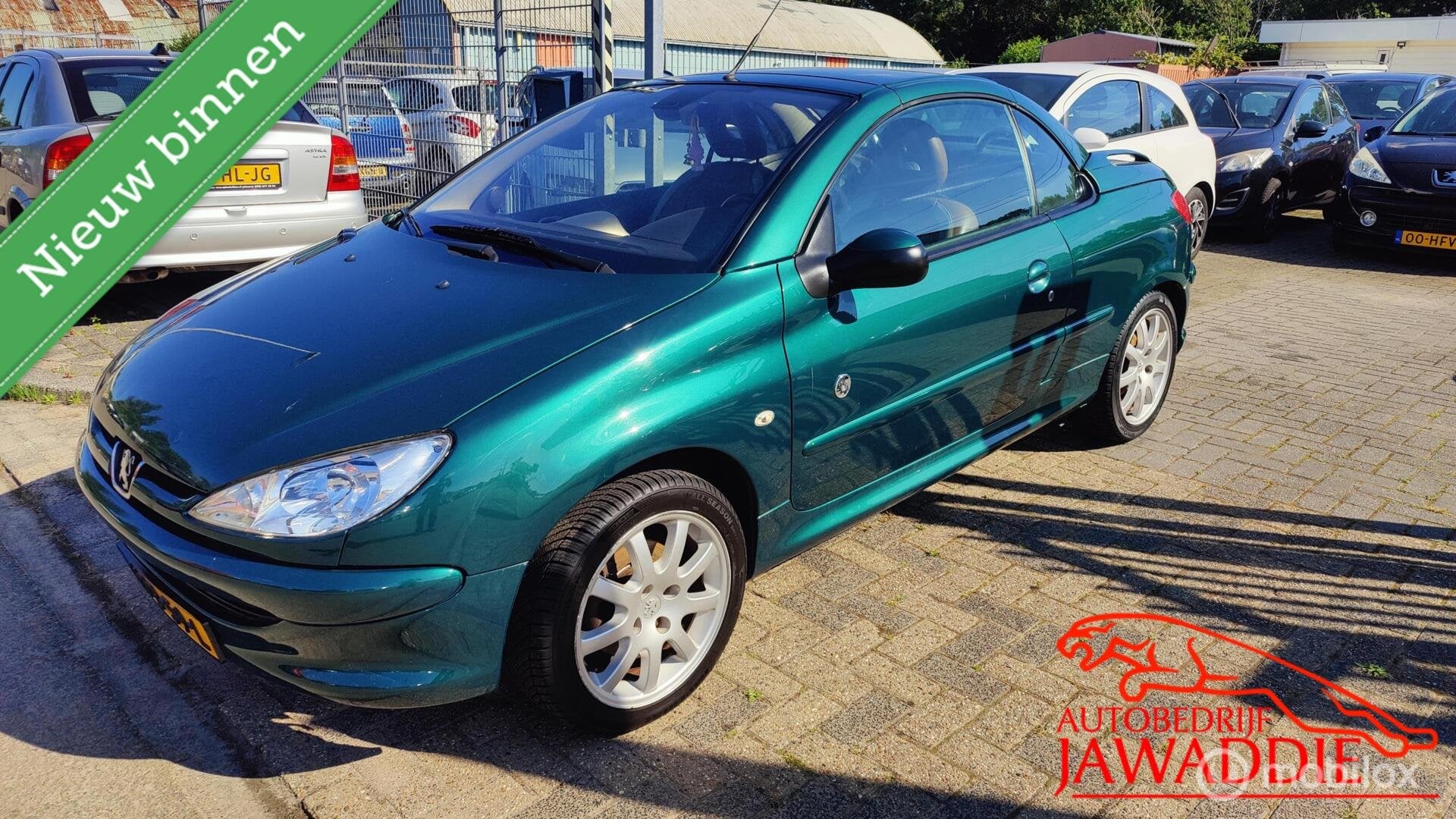 Peugeot 206 CC 1.6-16V Roland Garros, APK tot 14-05-2027, Auto's, Voorwielaandrijving, Gebruikt, 4 cilinders, Cabriolet