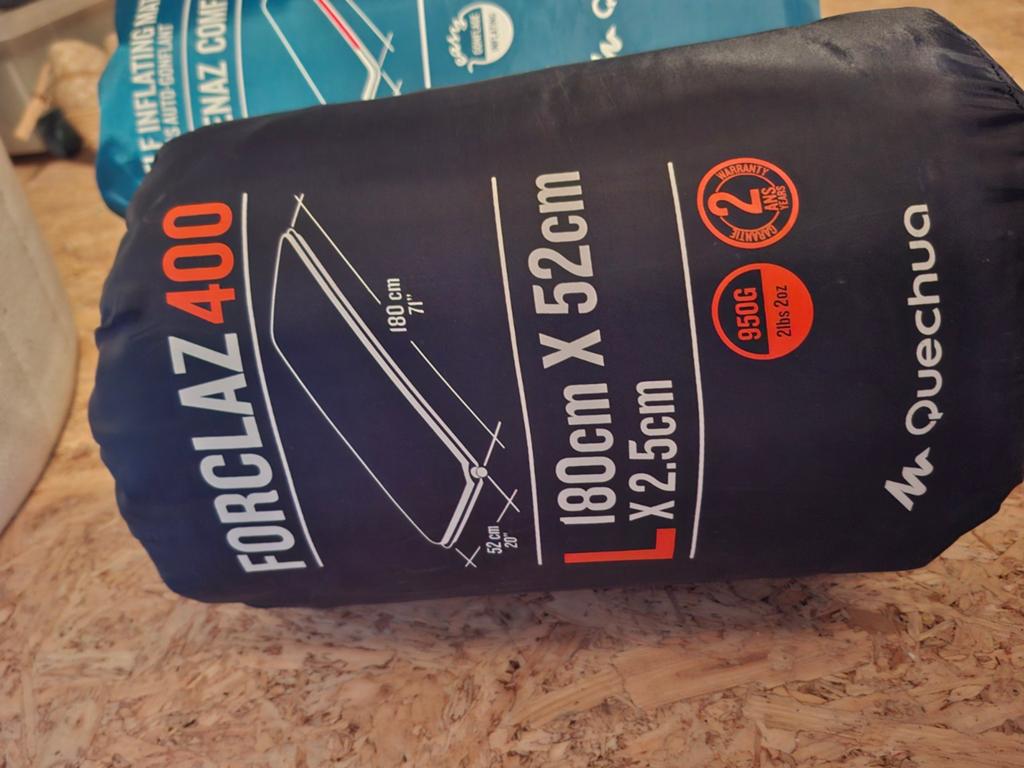 Quechua Forclaz 400 slaapmat - zo goed als nieuw, Ophalen of Verzenden, Zo goed als nieuw