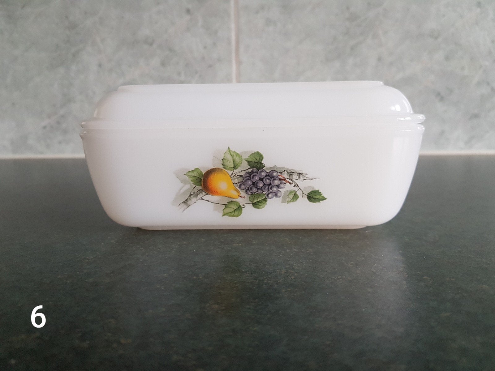 Vintage - Arcopal - schaaltje met deksel, Huis en Inrichting, Keuken | Servies, Ophalen, Overige stijlen, Glas, Schaal of Schalen