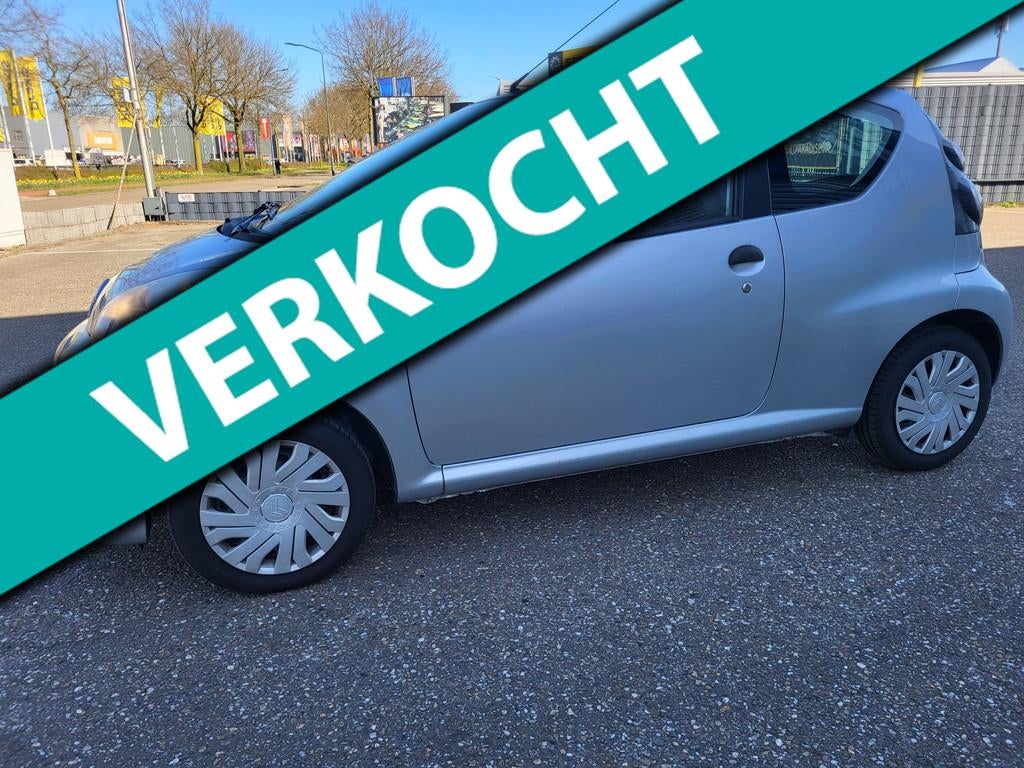 Citroen C1 1.0-12V Séduction, Voorwielaandrijving, Stof, Gebruikt, Zwart