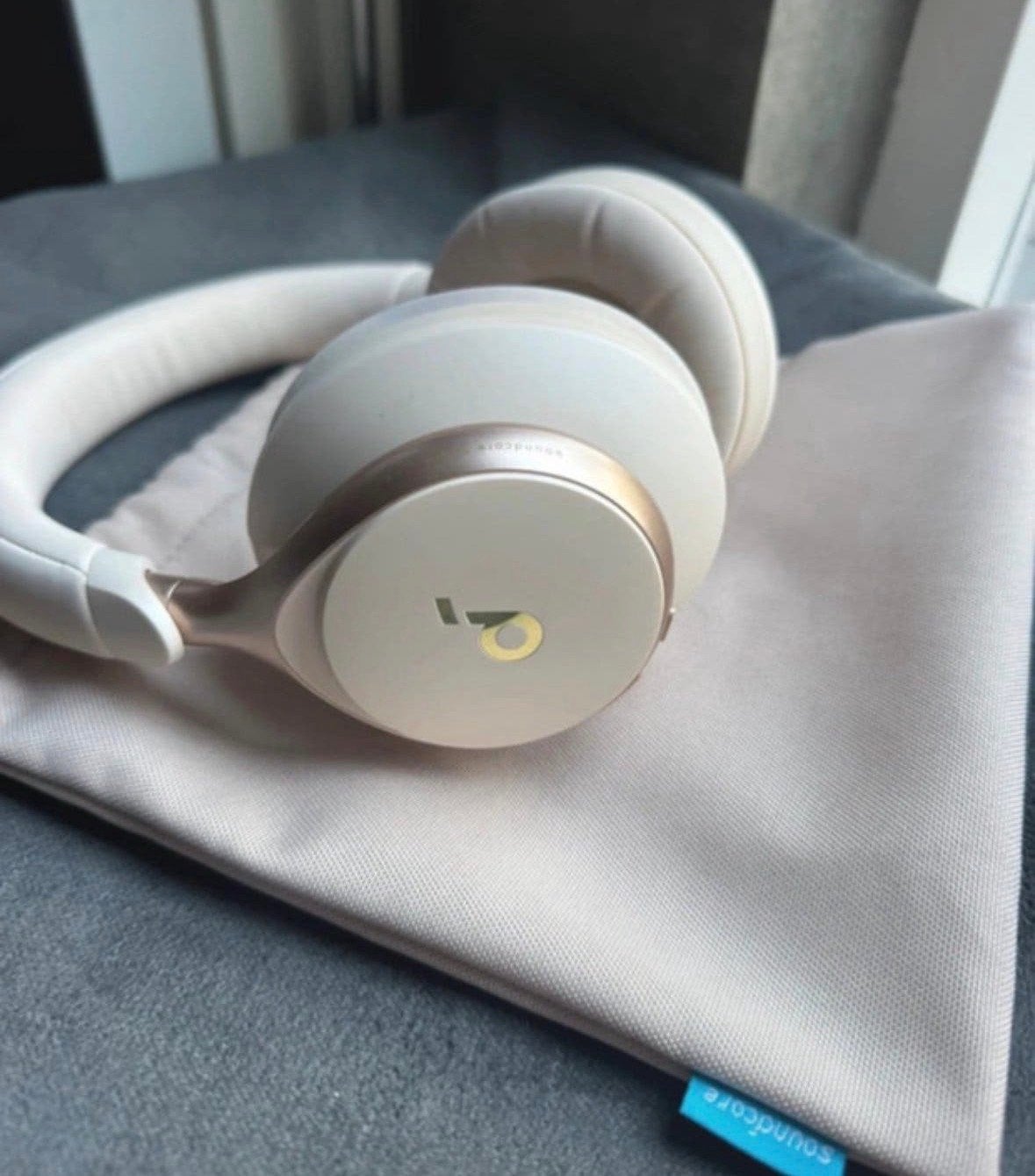 Soundcore Space One Noise Cancelling Hoofdtelefoon, Verzenden, Bluetooth, Zo goed als nieuw, Over-ear