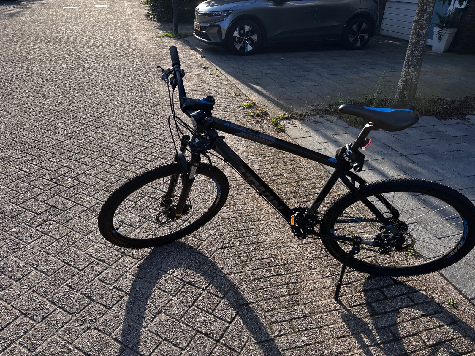 Rockrider ST 520 Mountainbike - Zo goed als nieuw, Fietsen en Brommers, Fietsen | Heren | Sportfietsen en Toerfietsen, Vering