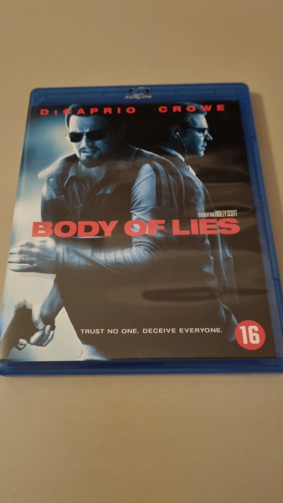 Body of Lies Blu-ray - Actie/Thriller met DiCaprio & Crowe, Ophalen of Verzenden, Zo goed als nieuw, Thrillers en Misdaad