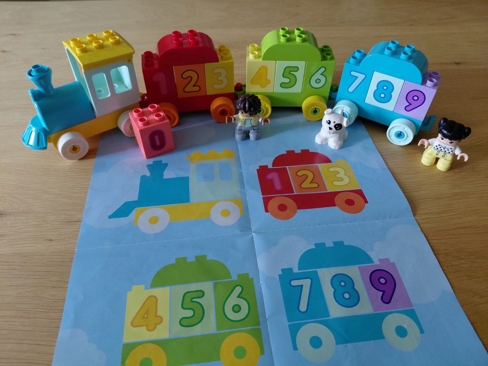 LEGO Duplo 10954 getallen trein., Ophalen of Verzenden, Gebruikt, Overige merken