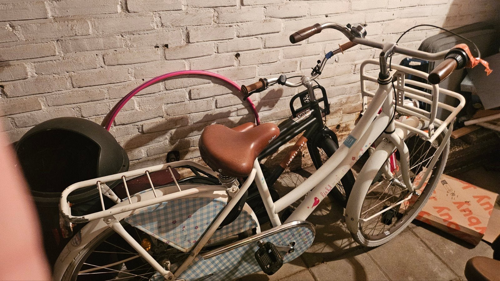 18 inch volgens mij dames fiets., Ophalen of Verzenden, Gebruikt