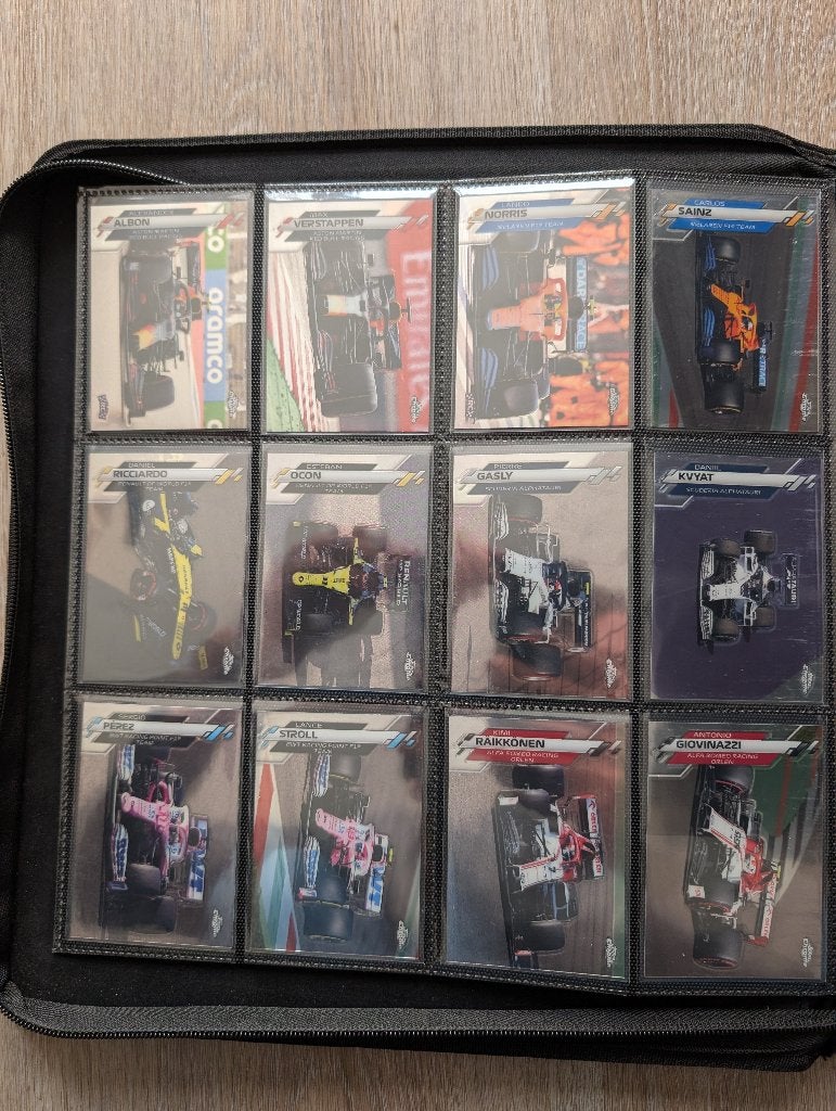 2020 topps chrome f1 full base set, Verzamelen, Ophalen of Verzenden, Zo goed als nieuw, Formule 1