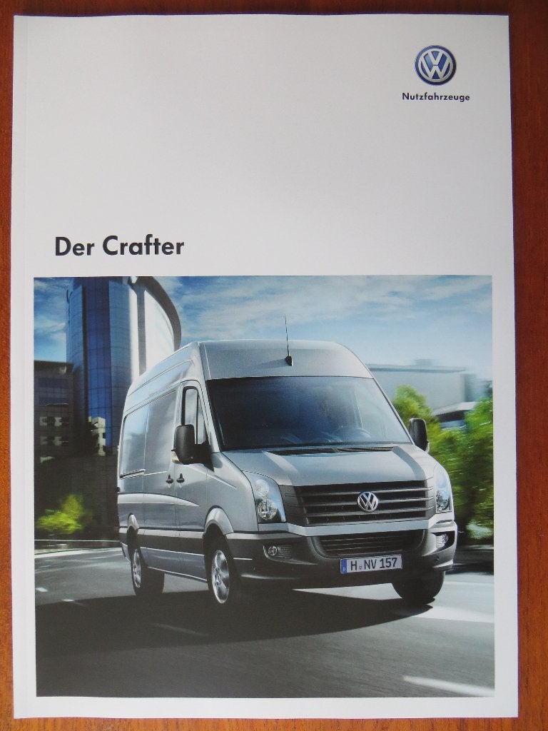 Volkswagen Crafter (mei 2012) met 2 bijlagen, Ophalen of Verzenden, Nieuw, Volkswagen