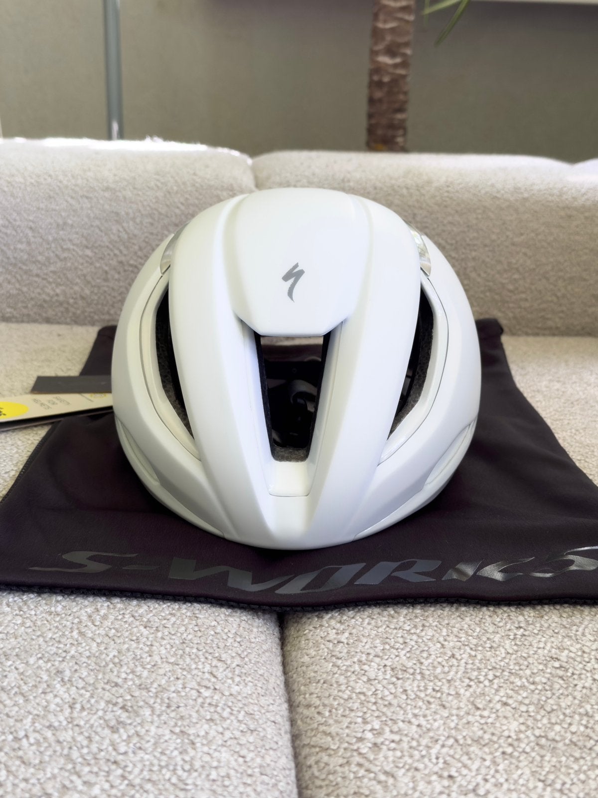 S-WORKS EVADE 3 RACEFIETS AERO HELM WIT (MAAT L) SPECIALIZED, Verzenden, Nieuw, L, Heer of Dame