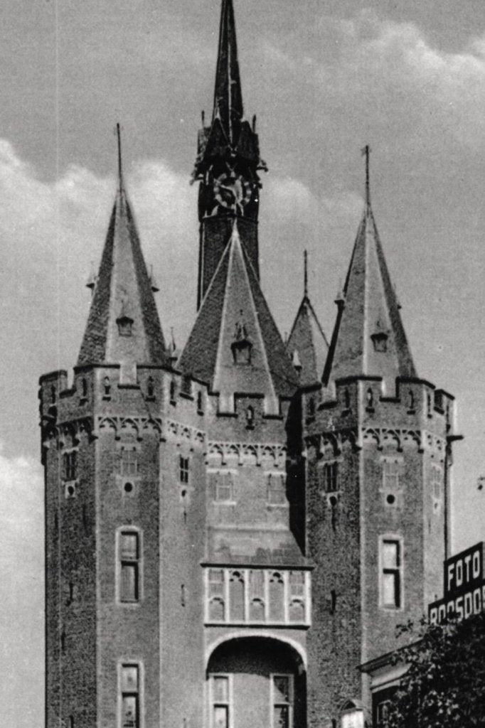 936031 Zwolle Sassenpoort Ov 1936 Postzegel afgeweekt, Ophalen of Verzenden, 1920 tot 1940, Gelopen, Noord-Brabant