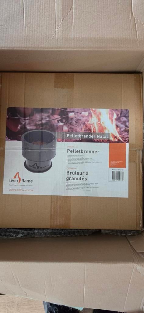Livin' Flame Pelletbrander Natal - Nieuw in Doos, Ophalen, Nieuw